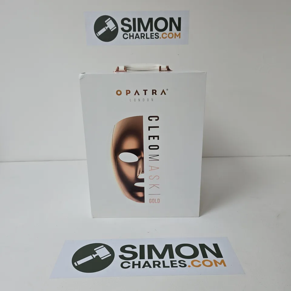 OPATRA LONDON CLEOMASK GOLD FACIAL MASK - BOXED