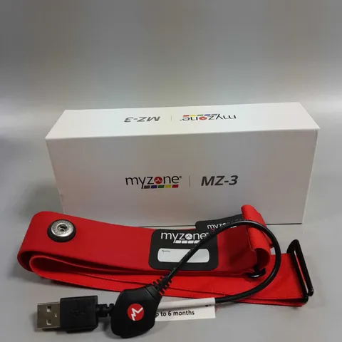 BOXED MYZONE MZ-3 ACTIVITY TRACKER