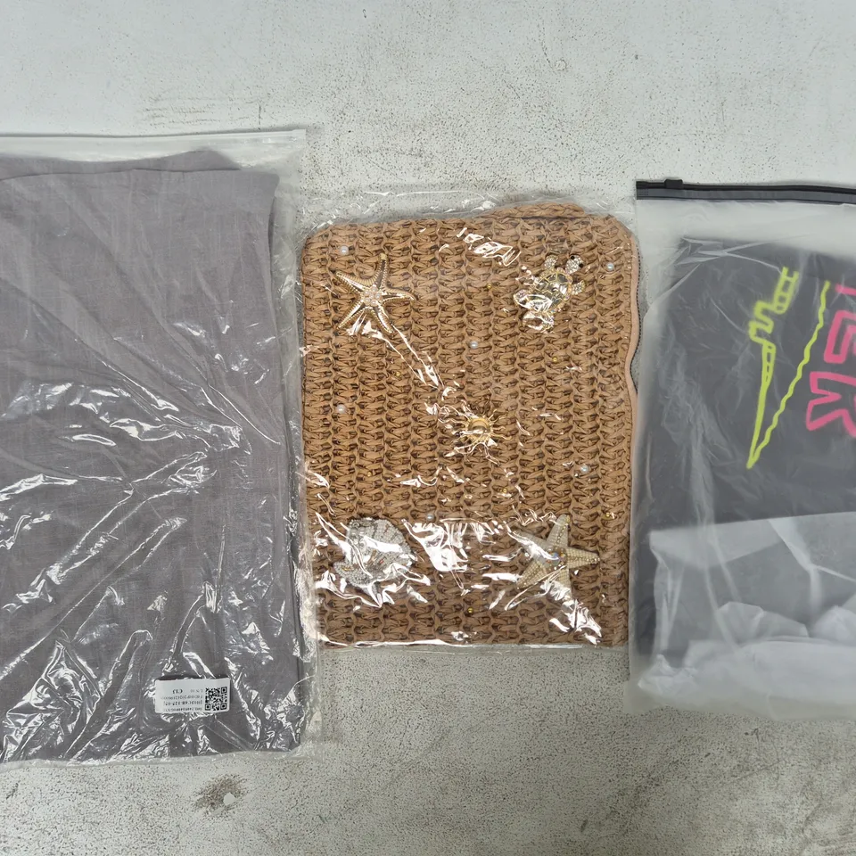 APPROXIMATELY 20 ASSORTED CLOTHING AND FASHION PRODUCTS IN VARIOUS STYLES AND SIZES - COLLECTION ONLY