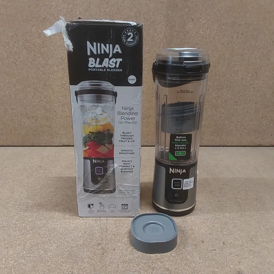 BOXED NINJA BC151UKBK BLAST PORTABLE BLENDER 