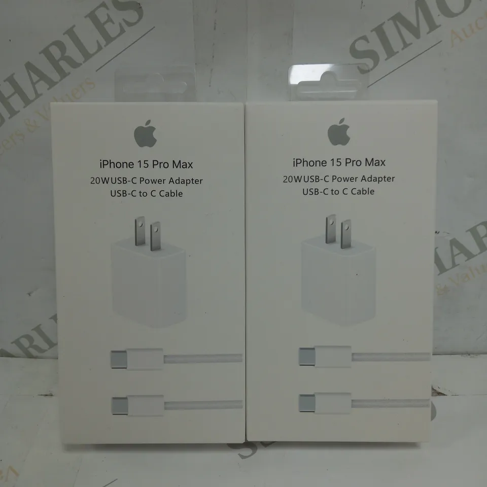 IPHONE 15 PRO MAX 20W USB-C POWER ADAPTER