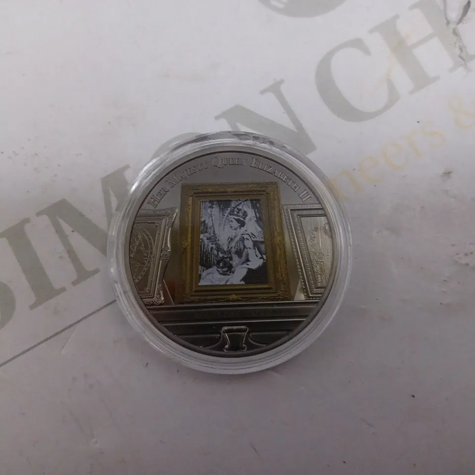 HER MAJESTY QUEEN ELIZABETH II COMMERATIVE COIN