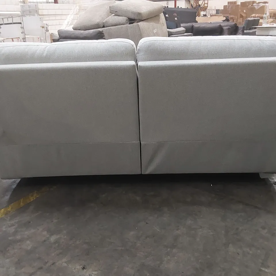 QUALITY DESIGNER FABRIC UPHOLSTERED 3-SEATER FABRIC UPHOLSTERED ELECTRIC RECLINER SOFA