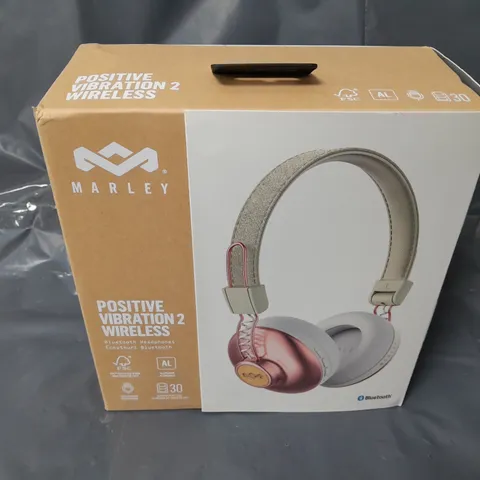 BOXED HOUSE OF MARLEY POSITIVE VIBRATION 2 BLUETOOTH HEADPHONES