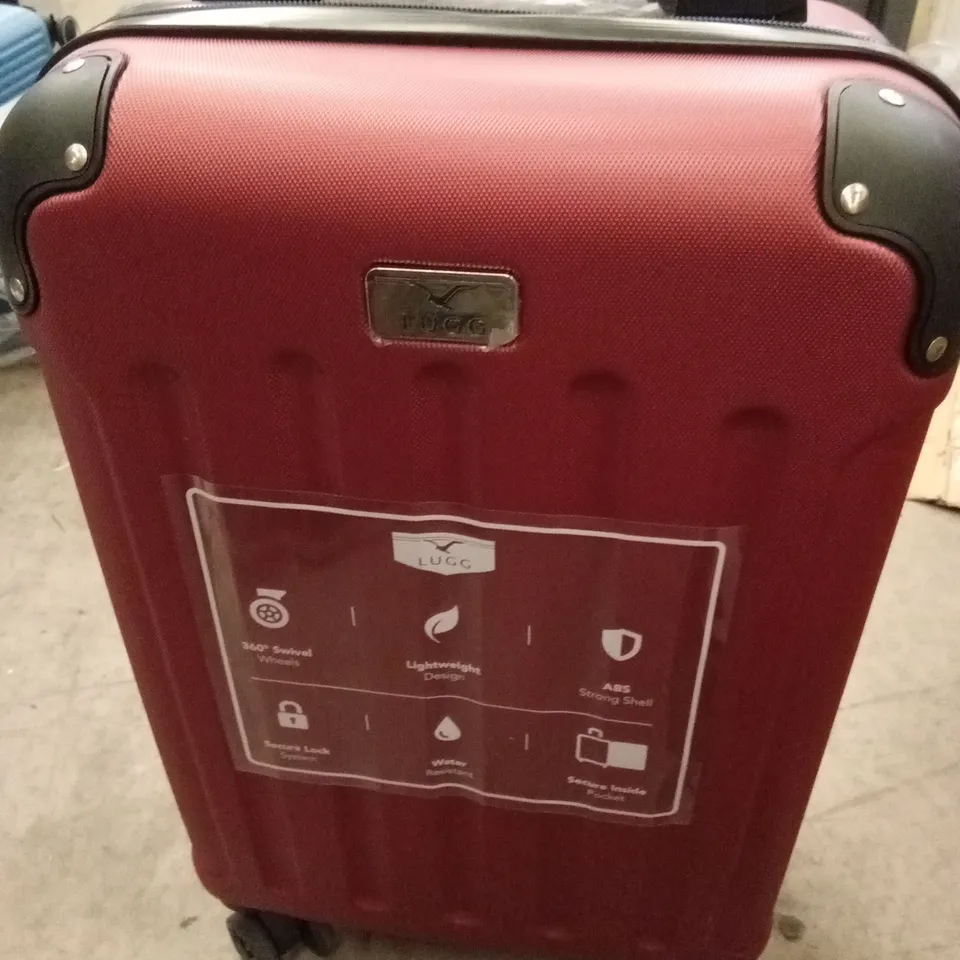 LUGG TRAVEL SUITCASE MAROON