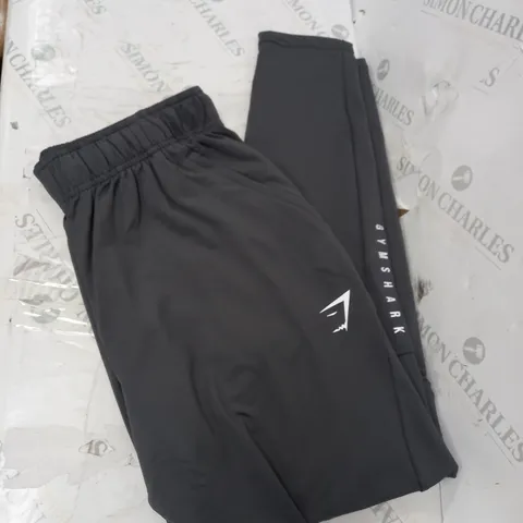 GREY GYMSHARK TRACK PANTS SIZE M