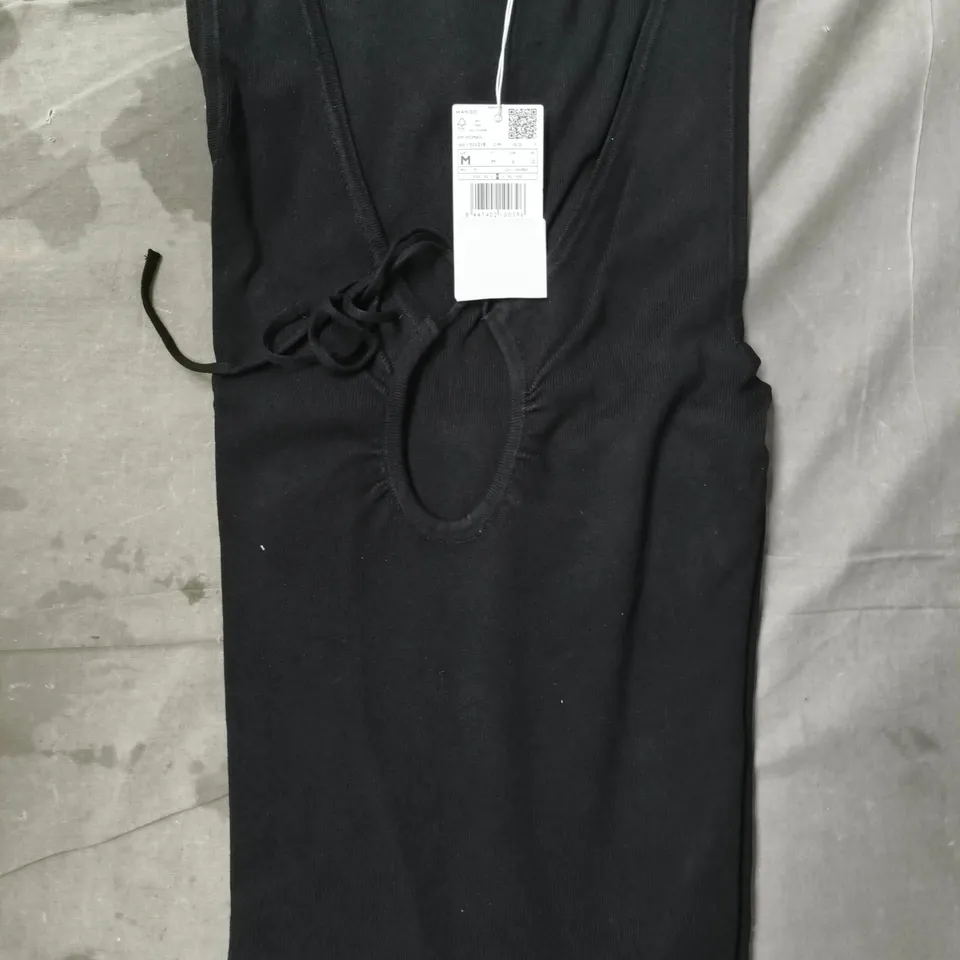 MNG DRESS IN BLACK SIZE UK 10