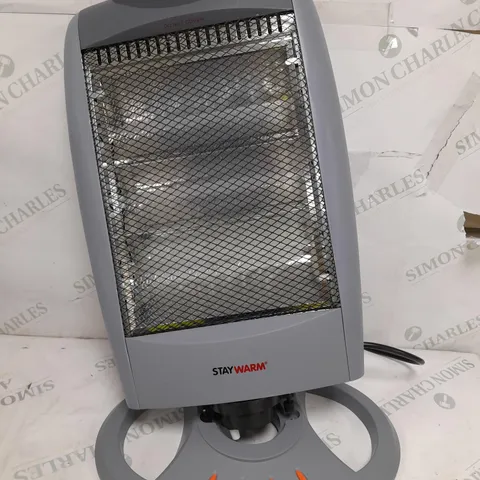 BOXED UNBRANDED STAR WARM 1200W HALOGEN HEATER 