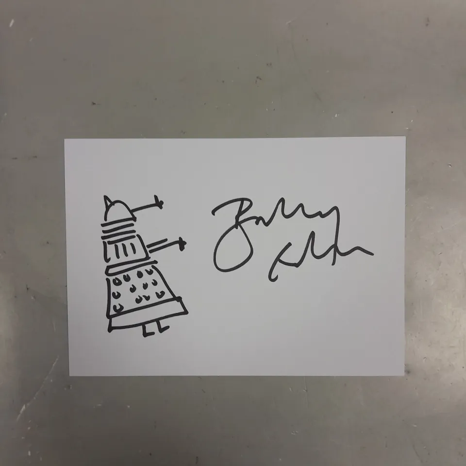 DOCTOR WHO SIGNED SERIES ARTWORK POSTERS 