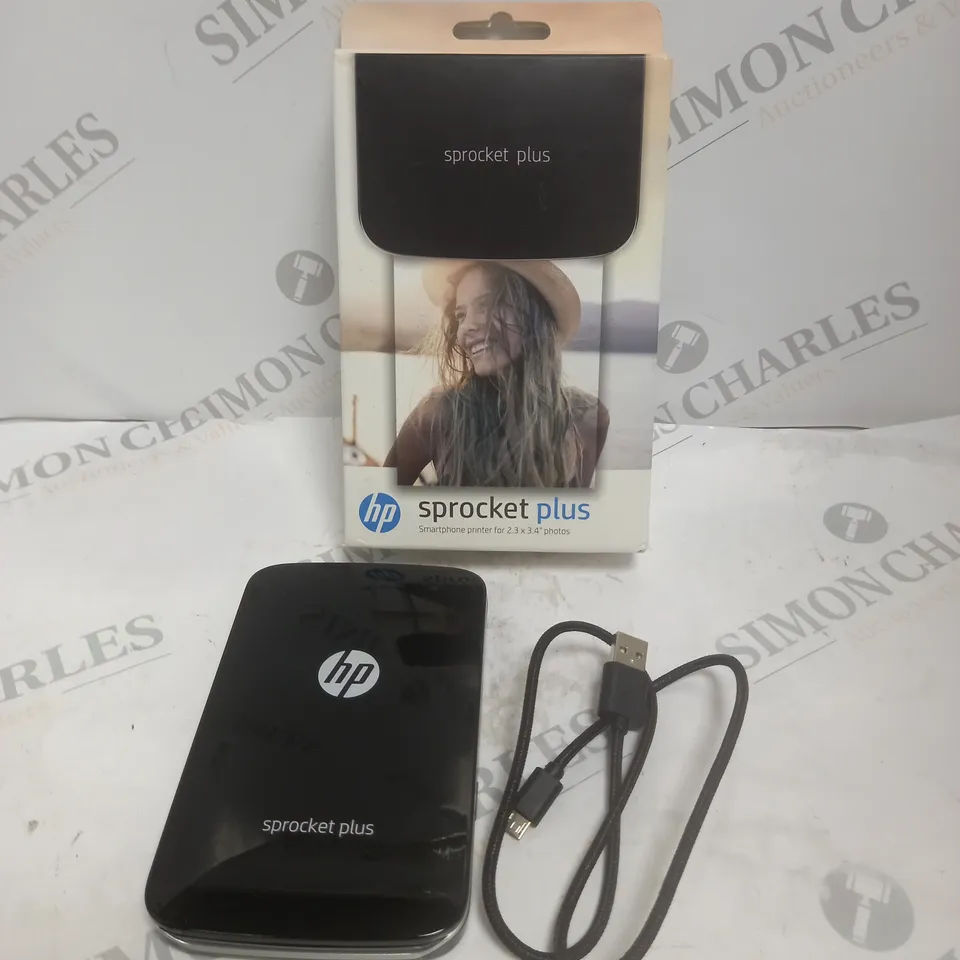 BOXED HP SPROCKET PLUS SMARTPHONE PRINTER 