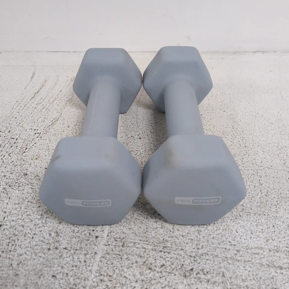 PROFITNESS 2X3KG NEOPRENE DUMBELLS