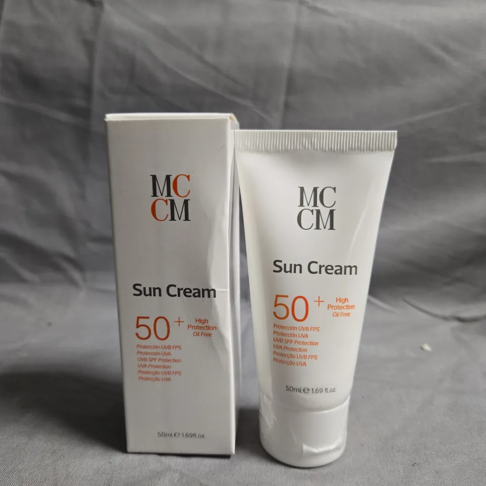 MC CM SUN CREAM 50+ HIGH PROTECTION OIL FREE – 50ML