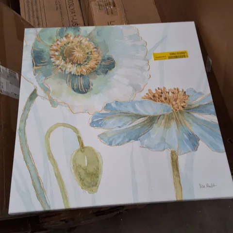 MY GREENHOUSE FLOWERS V - CANVAS PRINT WALL ART