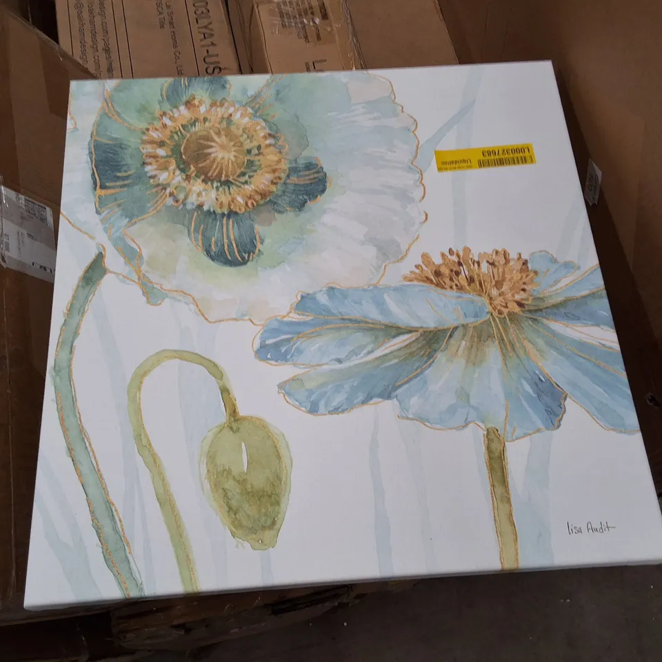 MY GREENHOUSE FLOWERS V - CANVAS PRINT WALL ART