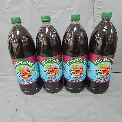 4X ROBINSONS APPLE & BLACKCURRENT SQUASH 1.75ML 