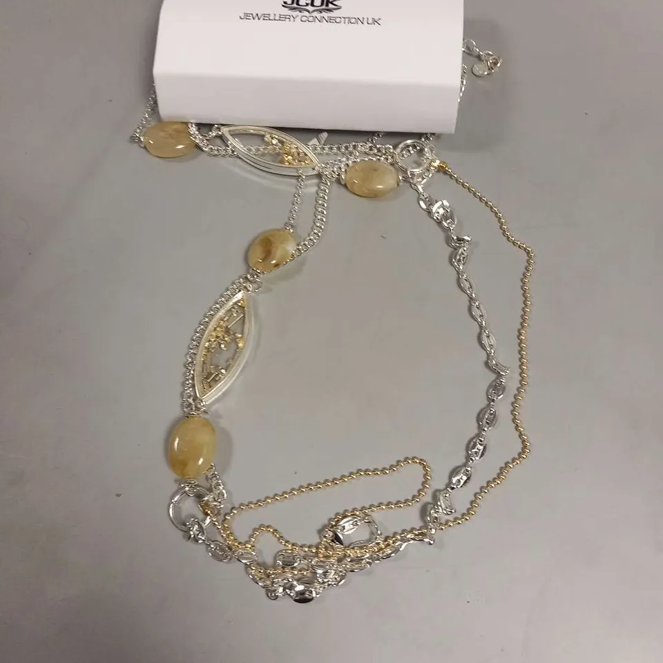 BRAND NEW BROWN PEPPER HANDBAGS JEWELLERY CONNECTION UK NECKLACE
