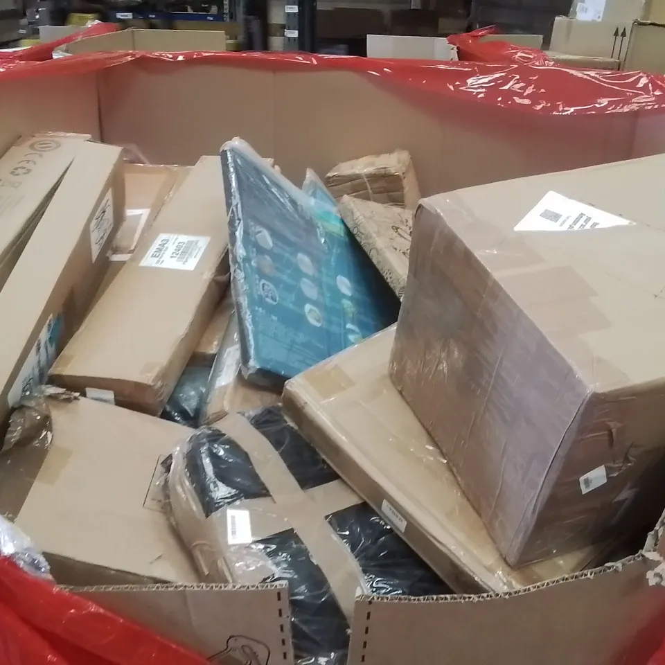 PALLET OF ASSORTED HOUSEHOLD GOODS AND PRODUCTS TO INCLUDE;PICTURE FRAME SET,ARTS AND CRAFTS,SPORT BANDS