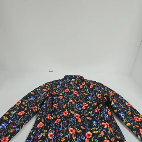 MUDFLOWER WOMEN'S FLORAL ZIP-FRONT JACKET, UK 14/16