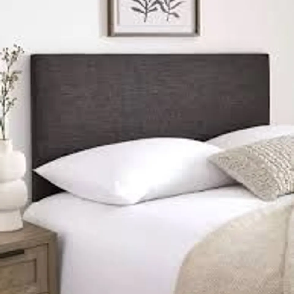 BOXED BEESTON DOUBLE HEADBOARD IN GREY