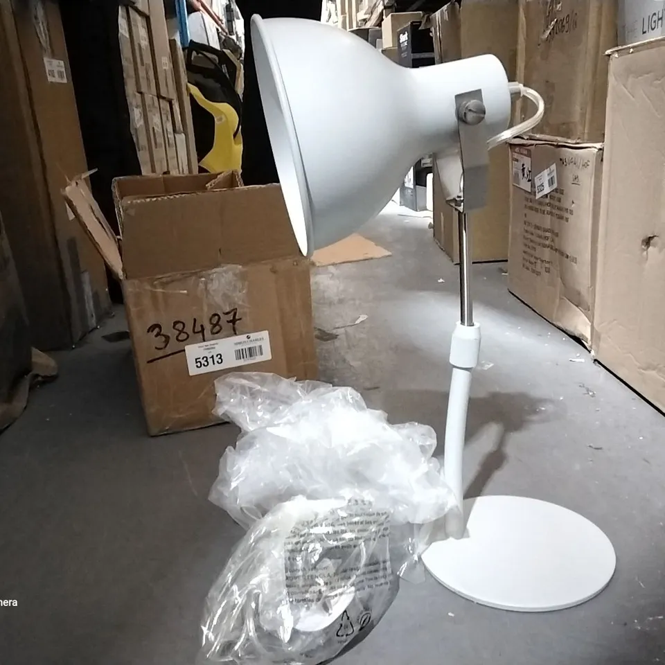 DAR LIGHTING GREY ELLA TASK LAMP