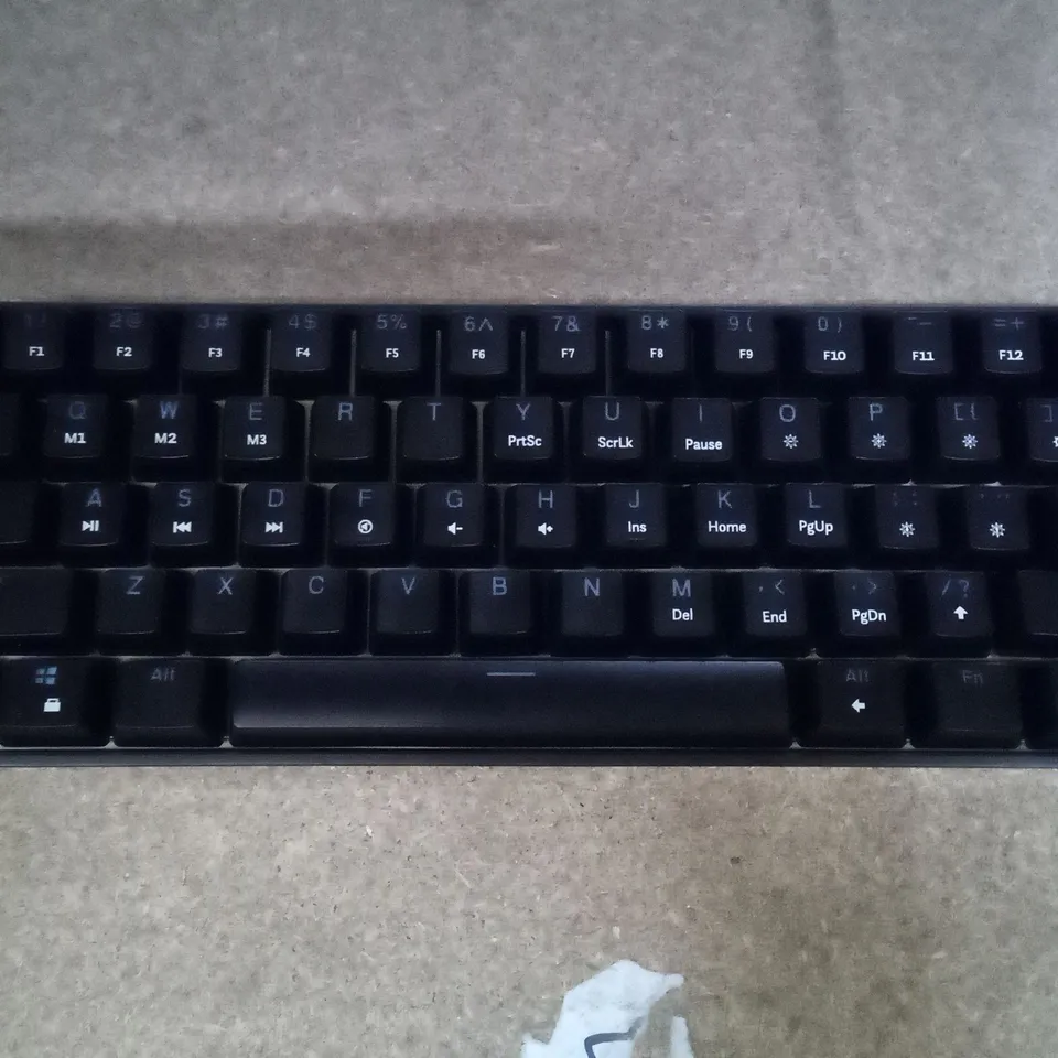 HK GAMING GK61 MECHANICAL GAMING KEYBOARD 60 PERCENT | 61 RGB RAINBOW LED BACKLIT PROGRAMMABLE KEYS | USB WIRED