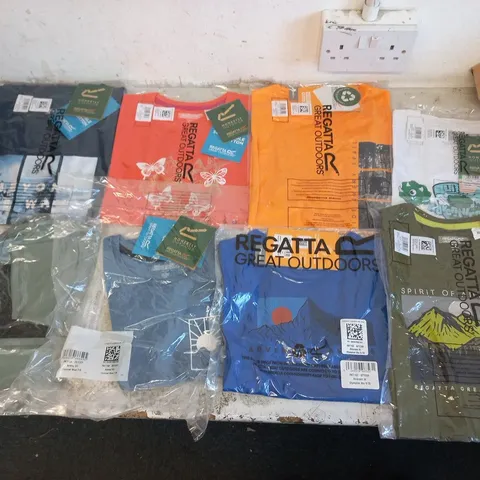 APPROXIMATELY 19 ITEMS OF ASSORTED BRAND NEW REGATTA CLOTHING