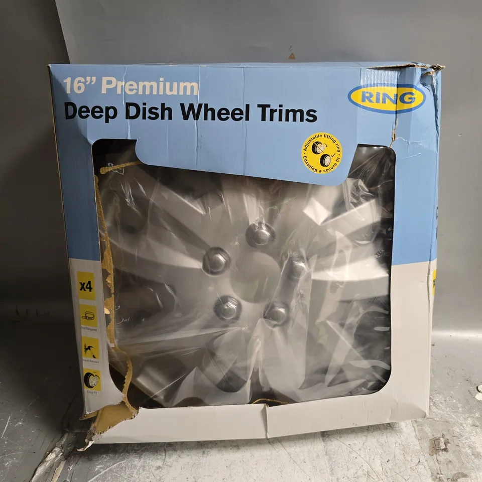 BOXED RING 16" PREMIUM DEEP DISH WHEEL TRIMS 