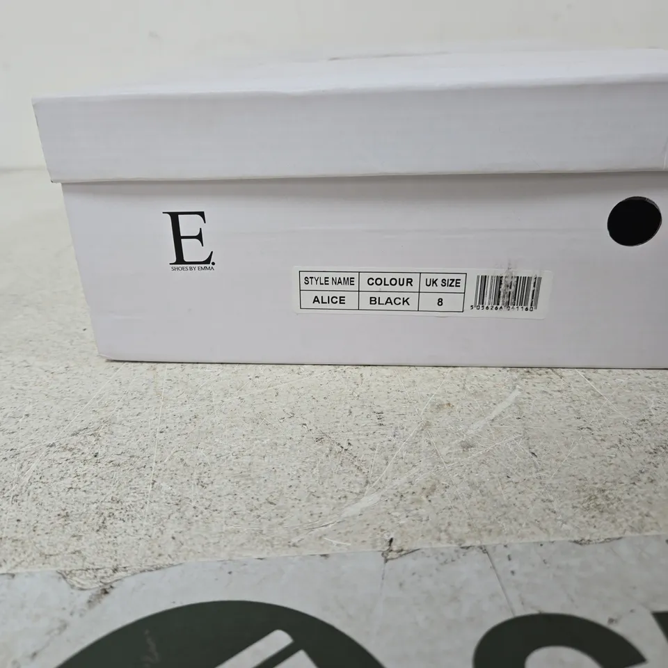 E SHOES BY EMMA ALICE BLACK BOOTS – UK 8