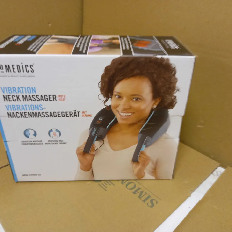 BOXED/PACKAGED HOMEDICS VIBRATION NECK MASSAGER