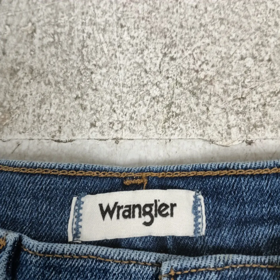 WRANGLER WOMEN'S JEANS – HIGH RISE STRAIGHT, 28/34 (UK 10)