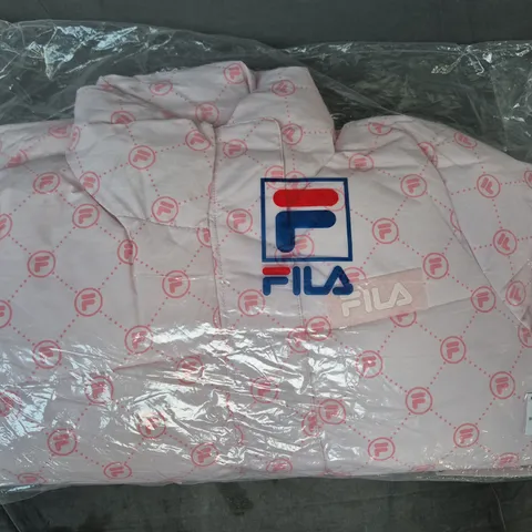 FILA QUILTED JACKET IN PINK SIZE MEDIUM