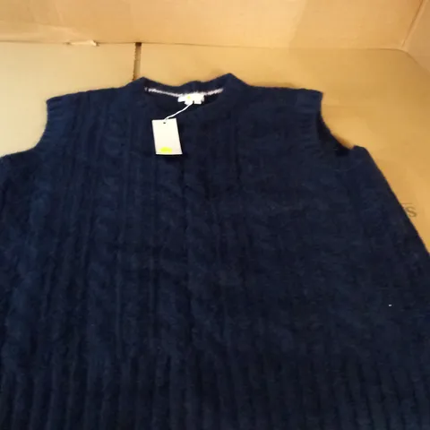 BODEN RELAXED CABLE TANK TOP - UK 14