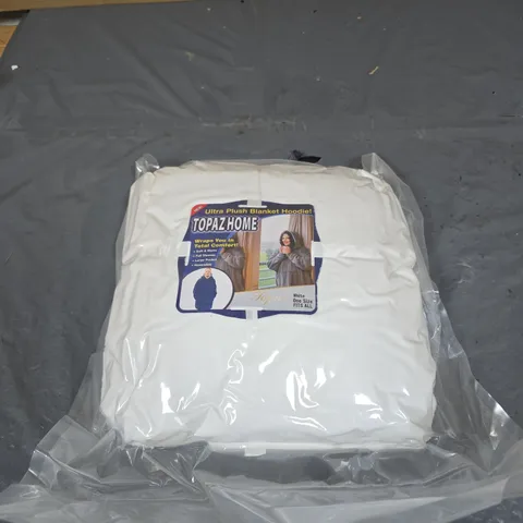 TOPAZ HOME ULTRA PLUSH BLANKET HOODIE – ONE SIZE 10 ITEMS ALL TOGETHER .