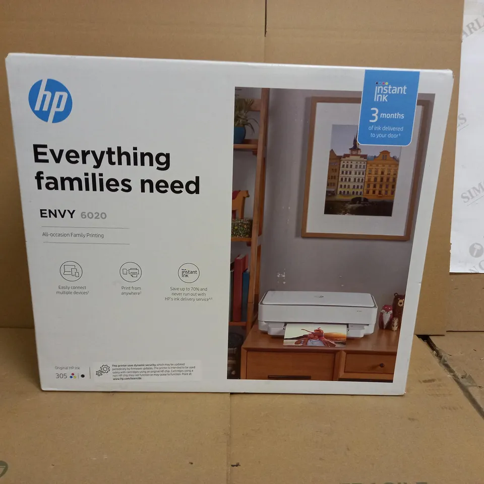 HP ENVY 6020 PRINTER & SCANNER