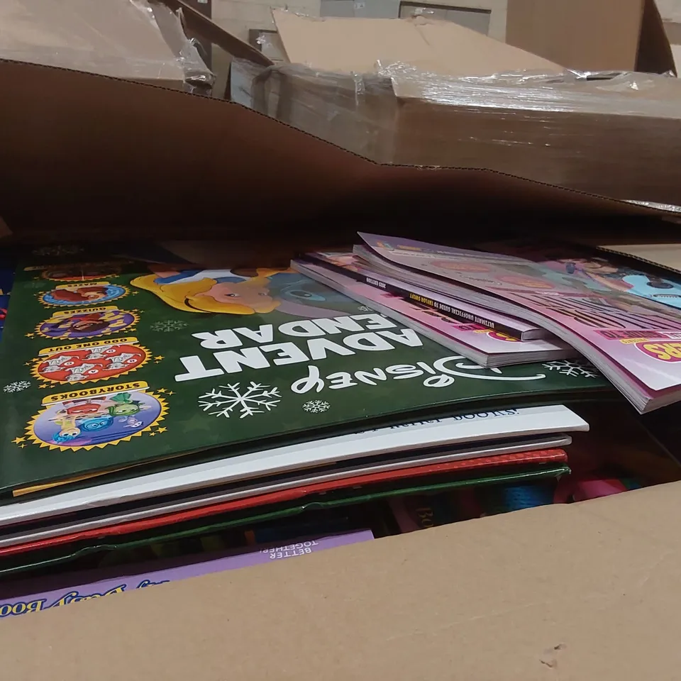 PALLET CONTAINING A LARGE QUANTITY OF ASSORTED CHILDREN'S BOOKS AND RELATED ITEMS 