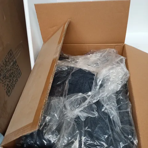 BOX OF APPROXIMATELY 12 NAVY JOGGERS IN ASSORTED SIZES