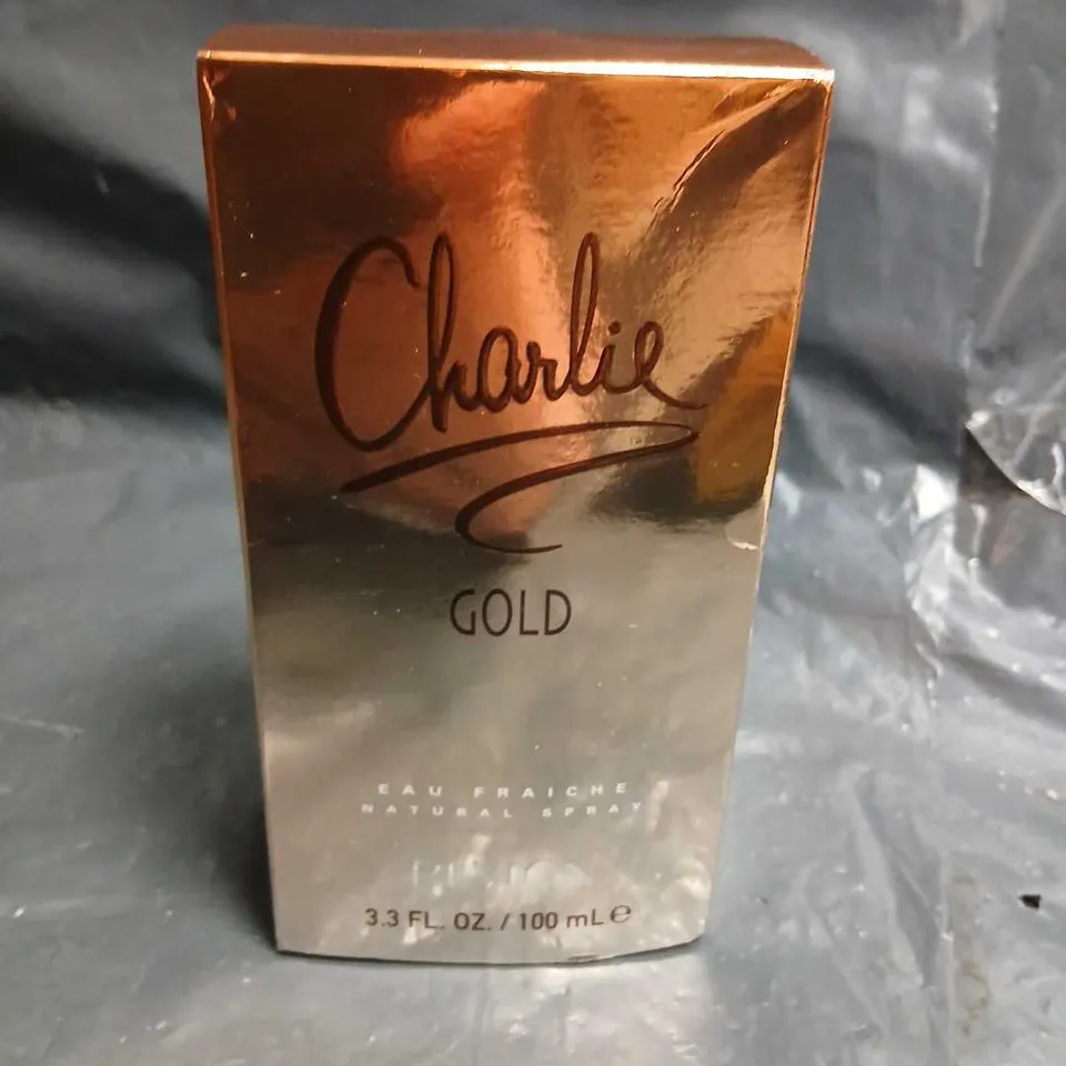 BOXED CHARLIE GOLD EAU FRAICHE REVLON 100ML
