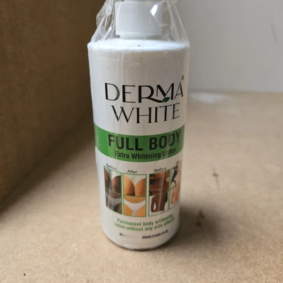 DERMA WHITE FULL BODY EXTRA WHITENING LOTION – PUMP BOTTLE - 500ML