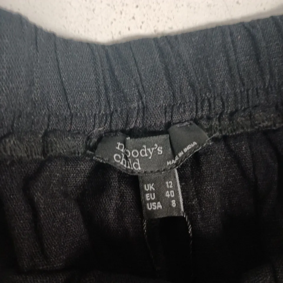 UK 12 NOBODY'S CHILD BLACK SHORTS (EU 40, US 8) – WOMEN'S CLOTHING