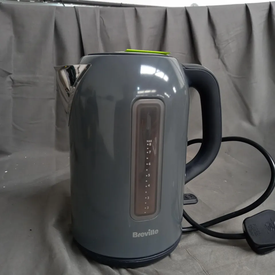 BOXED BREVILLE GREY JUG KETTLE 