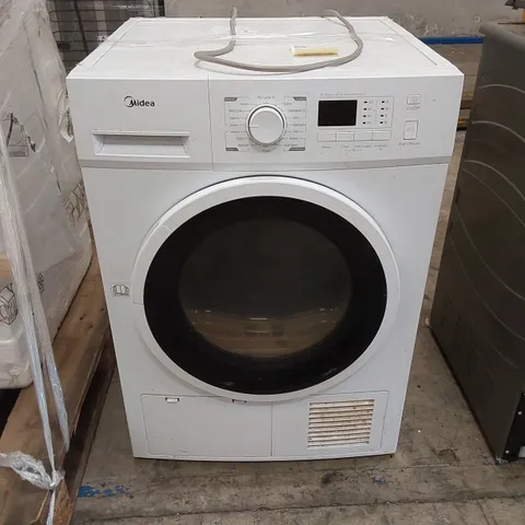 MIDEA TUMBLE DRYER 8KG WHITE, MODEL: MDG09EC80