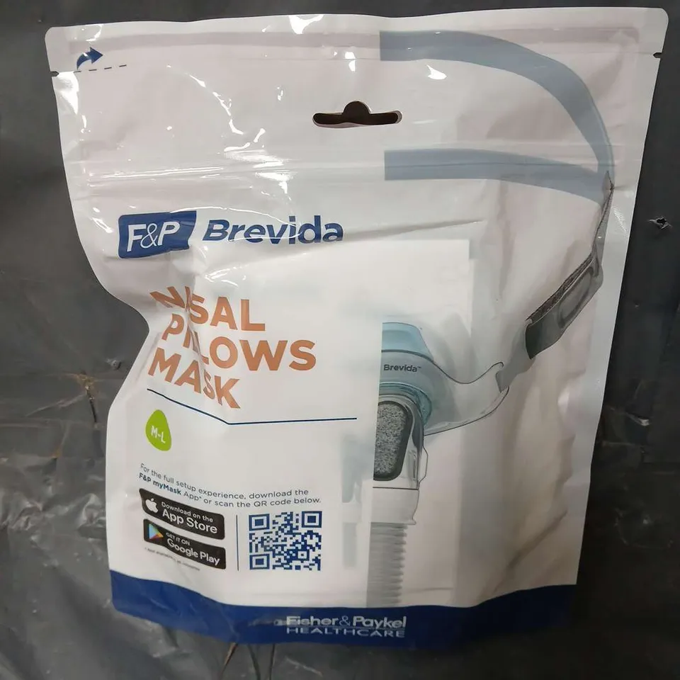 F&P BREVIDA NASAL PILLOWS MASK