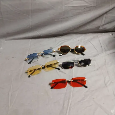 APPROXIMATELY 5 PAIRS OF ASSORTED SUNGLASSES