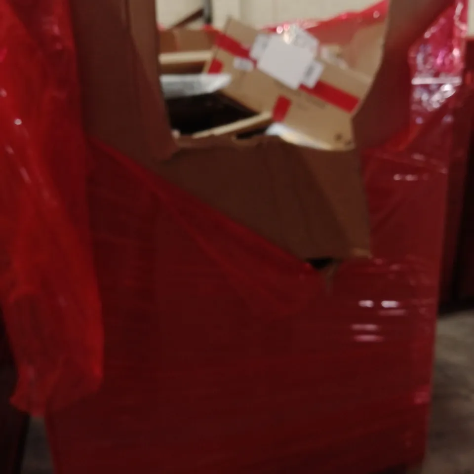 PALLET OF ASSORTED HOUSEHOLD GOODS AND PRODUCTS TO INCLUDE; VACUUM STAND, PHOTO FRAME,LETTER BOXES