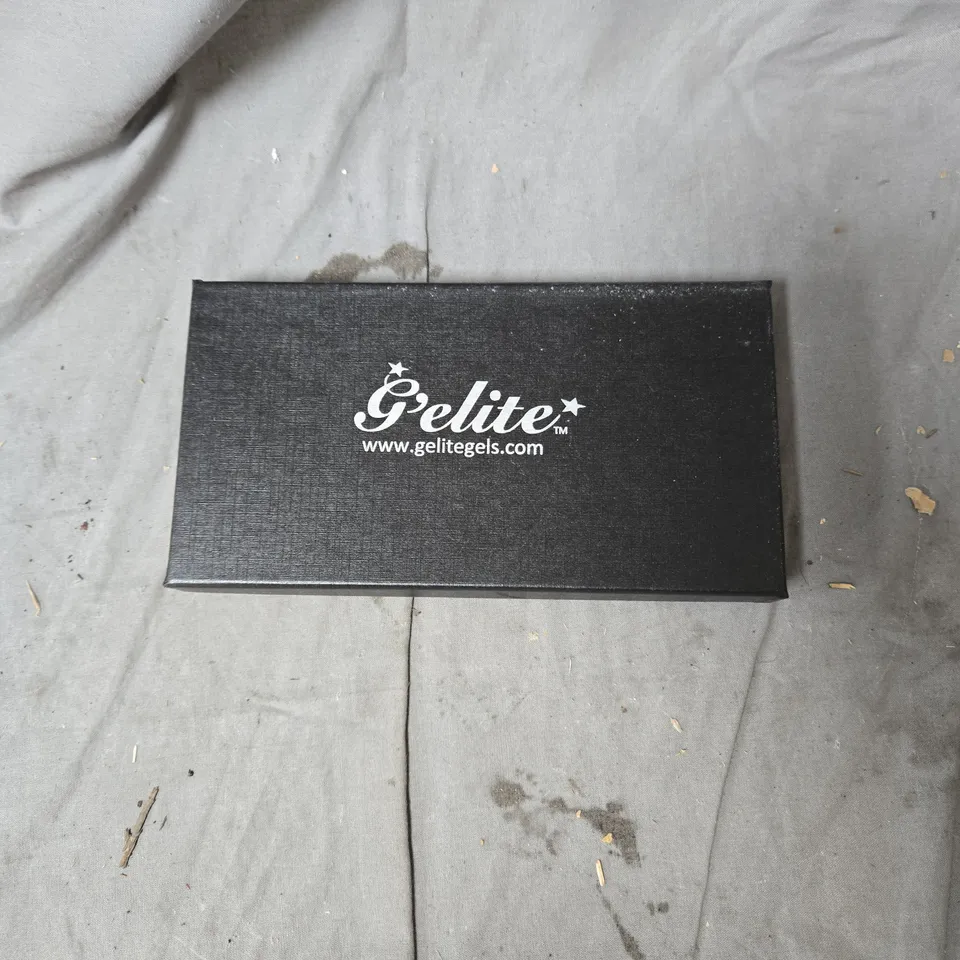 BOX OF APPROXIMATELY 40 GELITE GELS NAIL BRUSH SETS