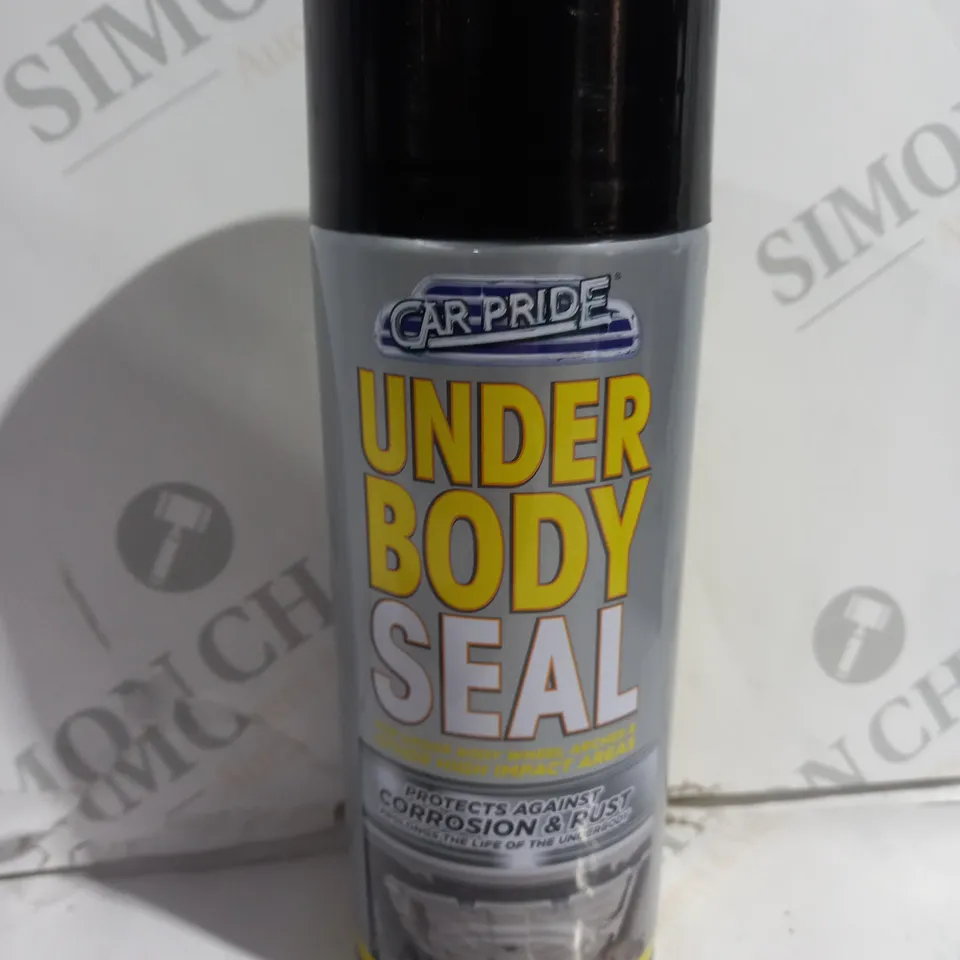 BOX OF 12 CAR PRIDE UNDER BODY SEAL IN BLACK - 400ML