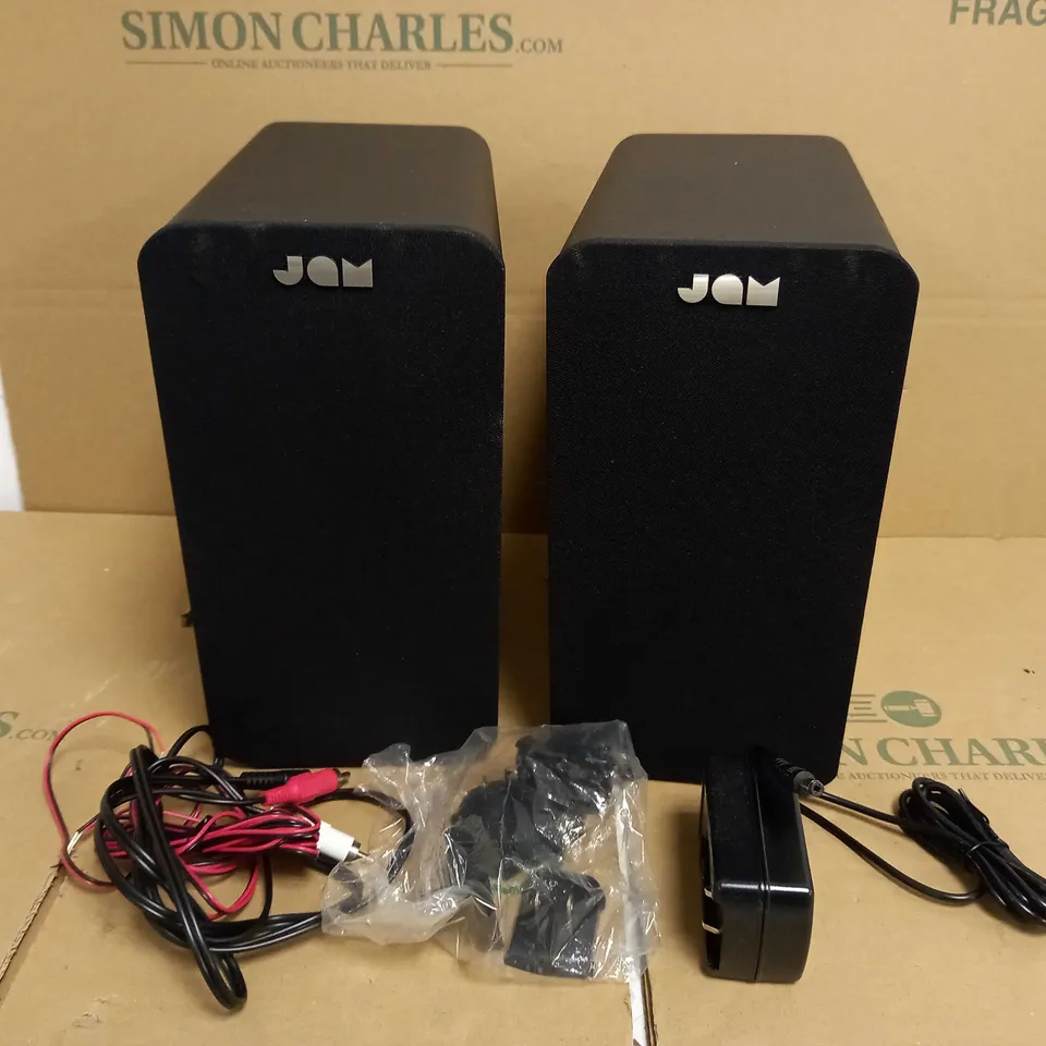 JAM BLUETOOTH BOOKSHELF SPEAKERS