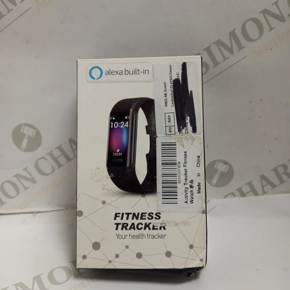 ACTIVITY FITNESS TRACKER WATCH IN BLACK