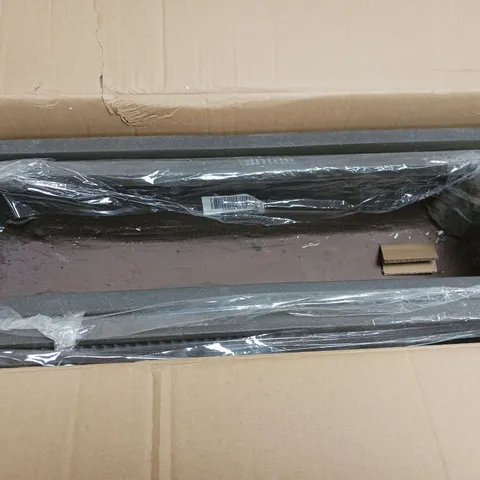 BOXED SET OF 2 TROUGHS IN TAUPE