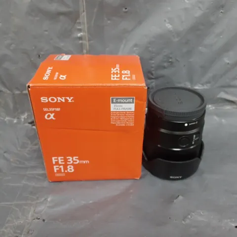 SONY SEL35F18F.SYX FE 35MM F1.8 FULL-FRAME PRIME LENS